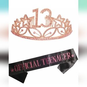 Birthday Tiara and Sach